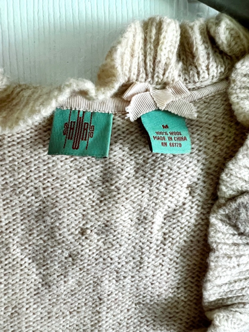 GORGEOUS Wool Cardigan | Anthropologie Stunning Embellishments - Picture 6 of 6